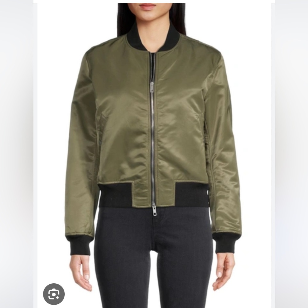 Rag & Bone Green Bomber Jacket